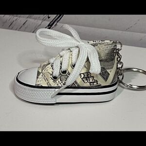 Money Shoe Keychain 